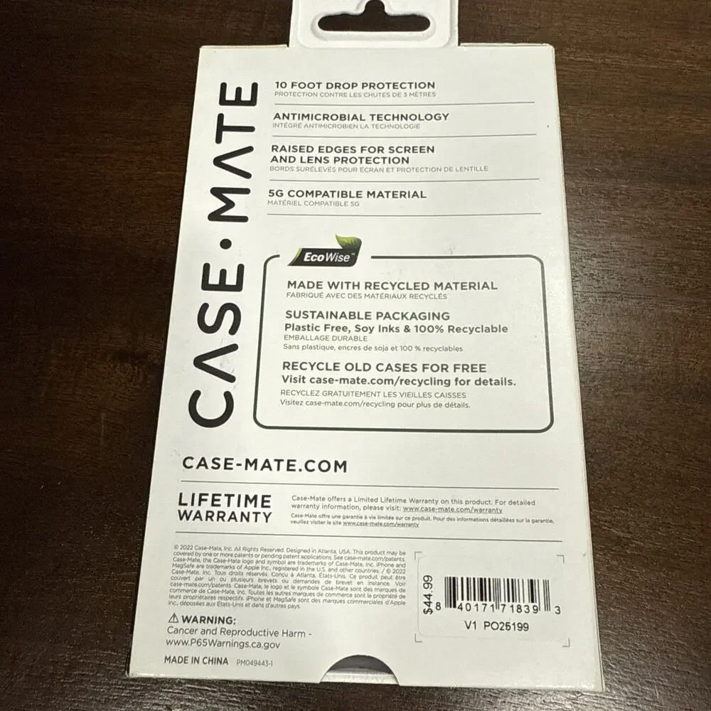 Case-Mate Glitter Case with MagSafe for iPhone 14 Pro - iPhone 6.1